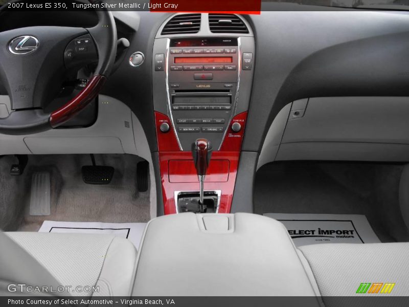 Tungsten Silver Metallic / Light Gray 2007 Lexus ES 350