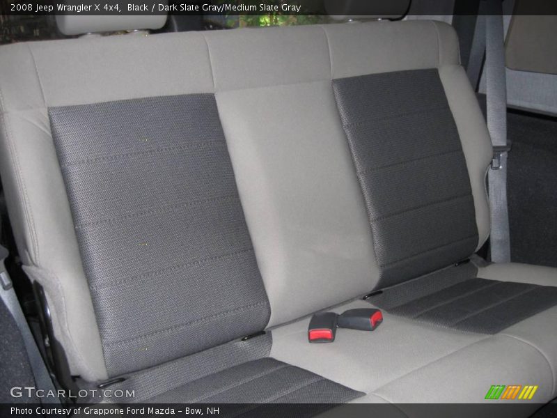 Black / Dark Slate Gray/Medium Slate Gray 2008 Jeep Wrangler X 4x4