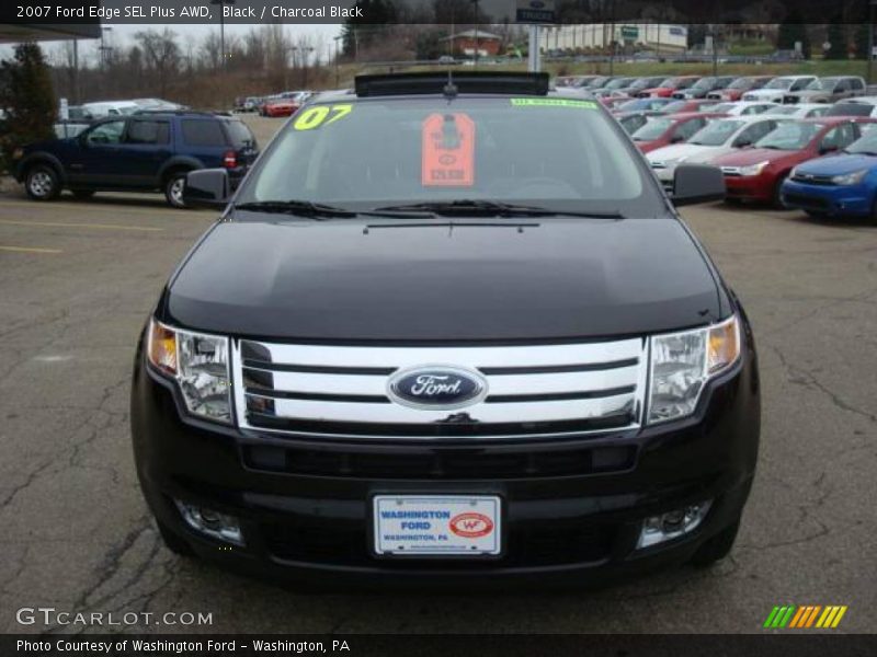 Black / Charcoal Black 2007 Ford Edge SEL Plus AWD