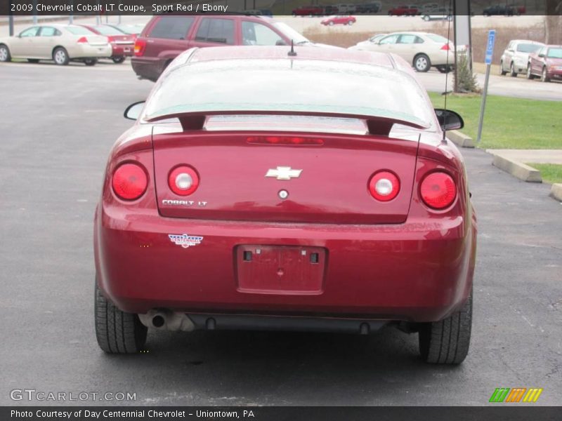 Sport Red / Ebony 2009 Chevrolet Cobalt LT Coupe