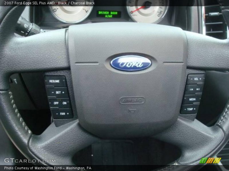 Black / Charcoal Black 2007 Ford Edge SEL Plus AWD