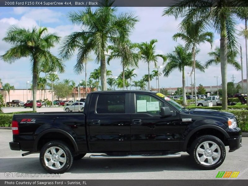 Black / Black 2008 Ford F150 FX4 SuperCrew 4x4