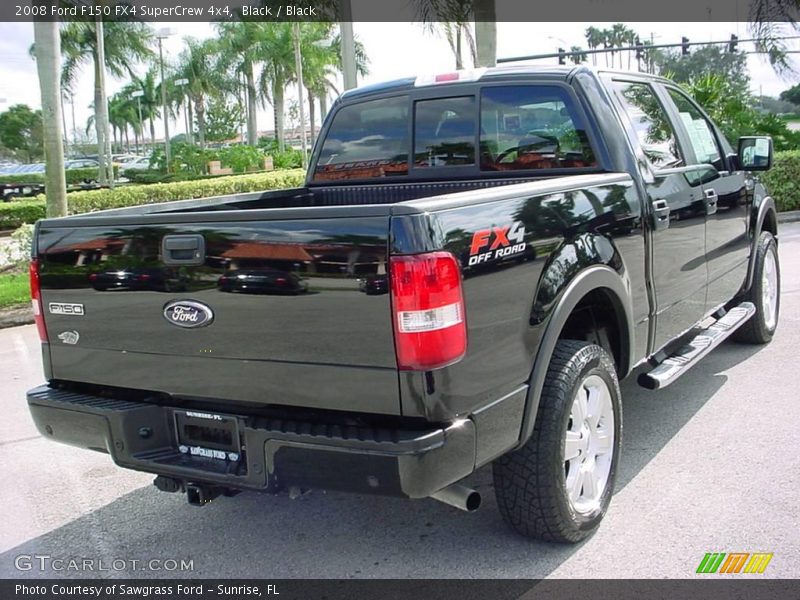 Black / Black 2008 Ford F150 FX4 SuperCrew 4x4