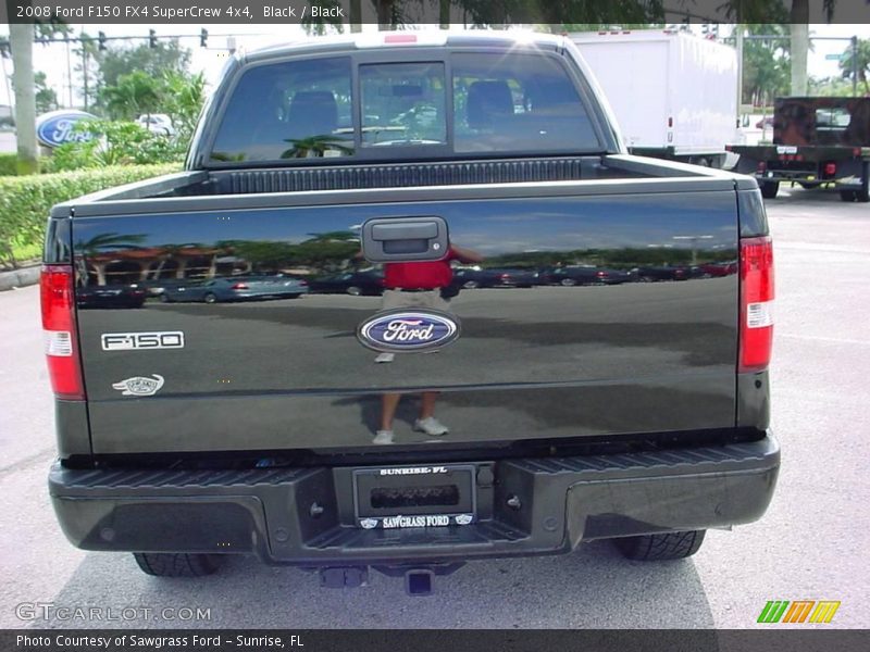 Black / Black 2008 Ford F150 FX4 SuperCrew 4x4