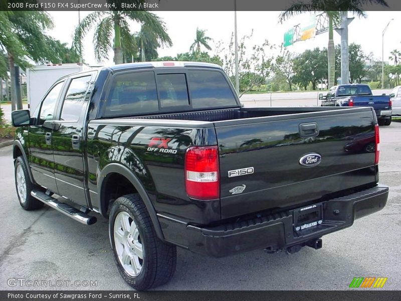 Black / Black 2008 Ford F150 FX4 SuperCrew 4x4