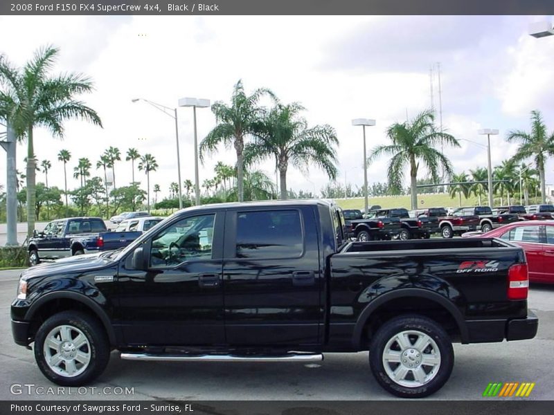 Black / Black 2008 Ford F150 FX4 SuperCrew 4x4