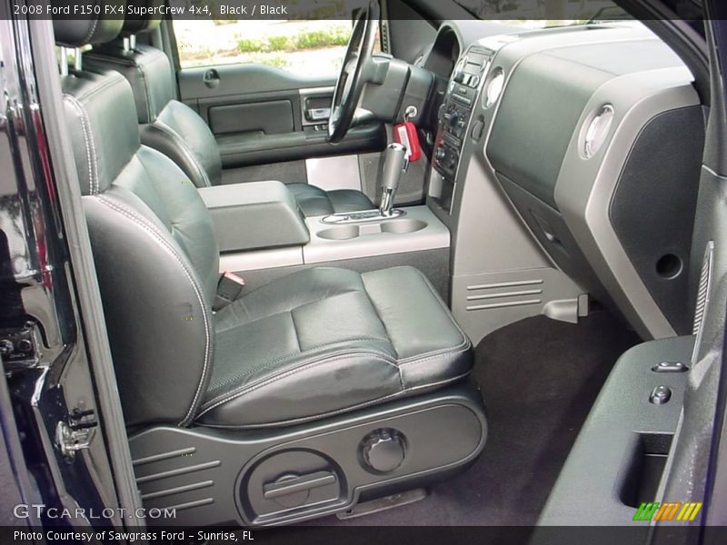 Black / Black 2008 Ford F150 FX4 SuperCrew 4x4