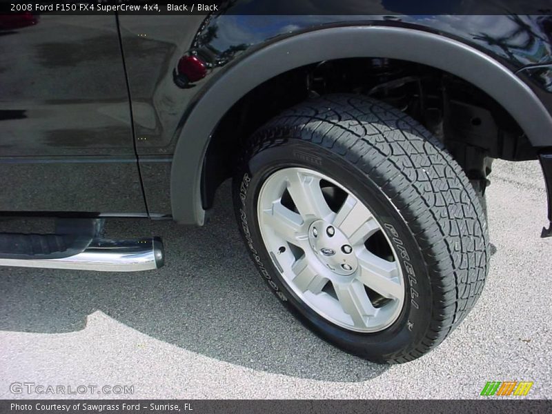 Black / Black 2008 Ford F150 FX4 SuperCrew 4x4