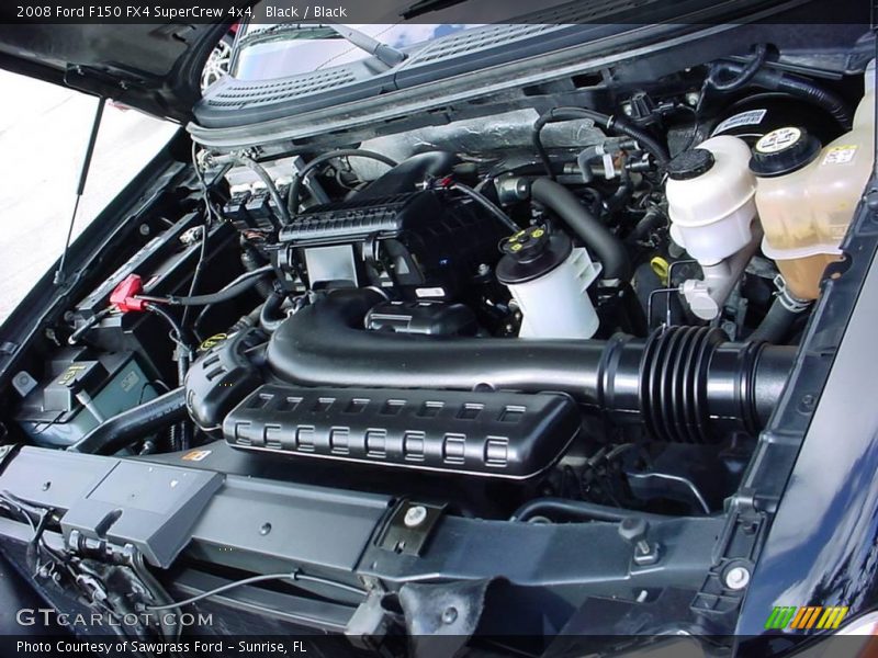 Black / Black 2008 Ford F150 FX4 SuperCrew 4x4