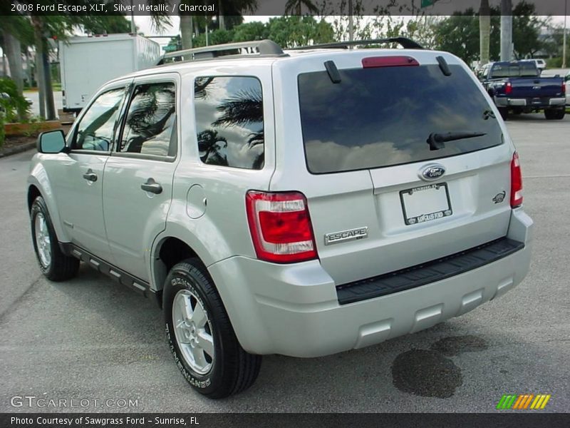 Silver Metallic / Charcoal 2008 Ford Escape XLT