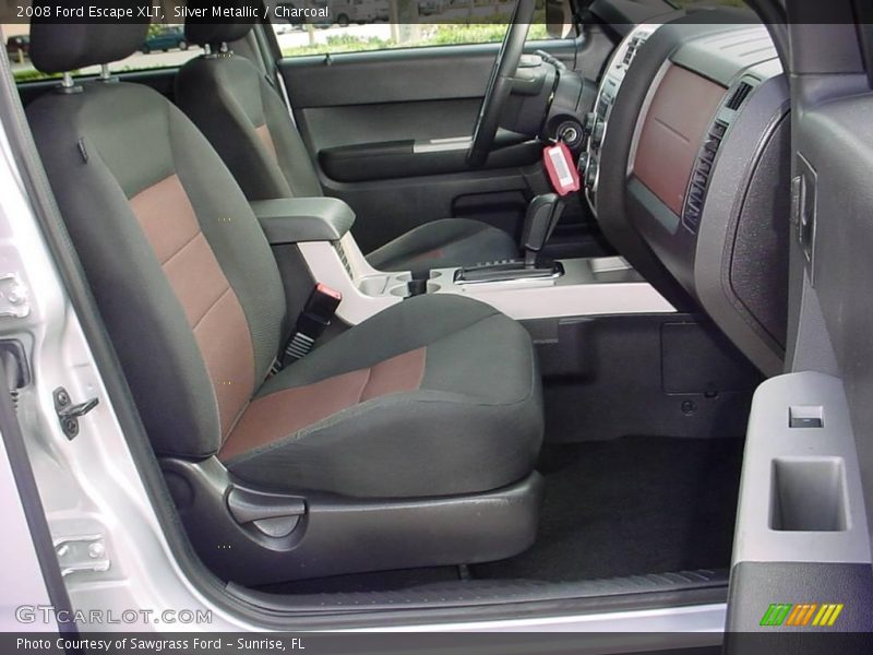 Silver Metallic / Charcoal 2008 Ford Escape XLT