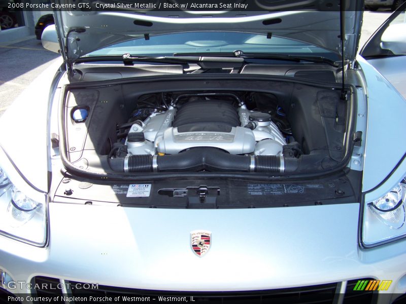 Crystal Silver Metallic / Black w/ Alcantara Seat Inlay 2008 Porsche Cayenne GTS