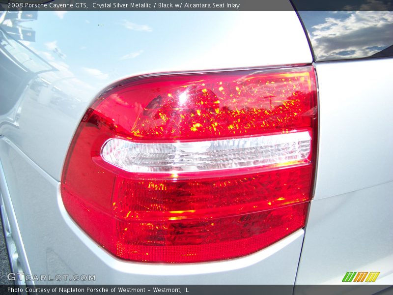 Crystal Silver Metallic / Black w/ Alcantara Seat Inlay 2008 Porsche Cayenne GTS