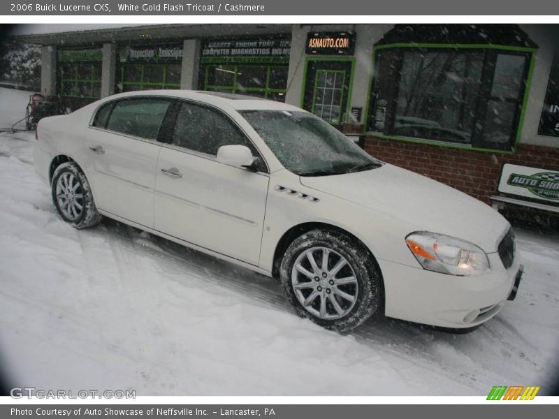 White Gold Flash Tricoat / Cashmere 2006 Buick Lucerne CXS