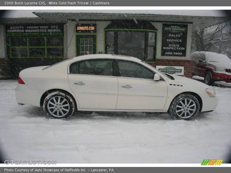 White Gold Flash Tricoat / Cashmere 2006 Buick Lucerne CXS