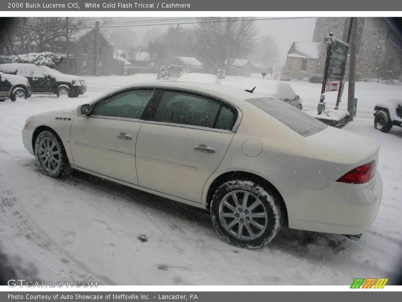 White Gold Flash Tricoat / Cashmere 2006 Buick Lucerne CXS