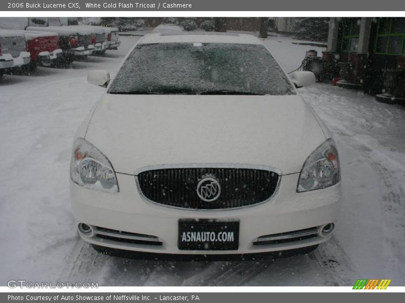 White Gold Flash Tricoat / Cashmere 2006 Buick Lucerne CXS