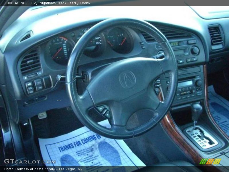Nighthawk Black Pearl / Ebony 2000 Acura TL 3.2