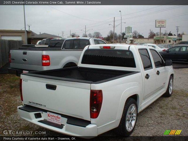 Summit White / Sandstone 2005 Chevrolet Colorado Xtreme Crew Cab