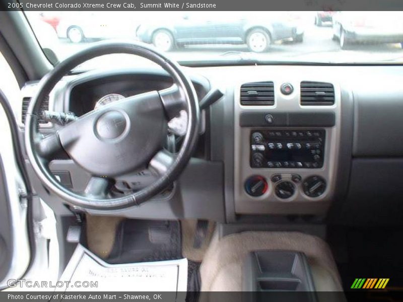 Summit White / Sandstone 2005 Chevrolet Colorado Xtreme Crew Cab