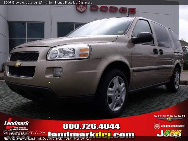 Amber Bronze Metallic / Cashmere 2006 Chevrolet Uplander LS
