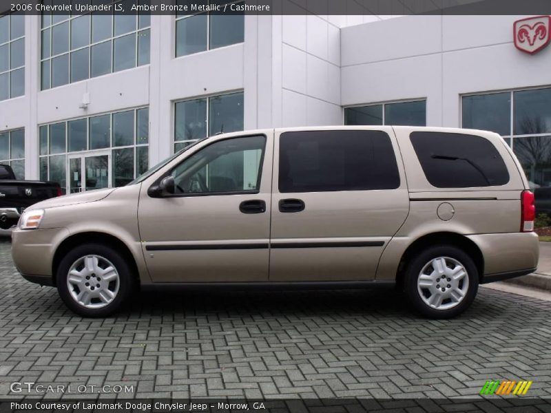 Amber Bronze Metallic / Cashmere 2006 Chevrolet Uplander LS