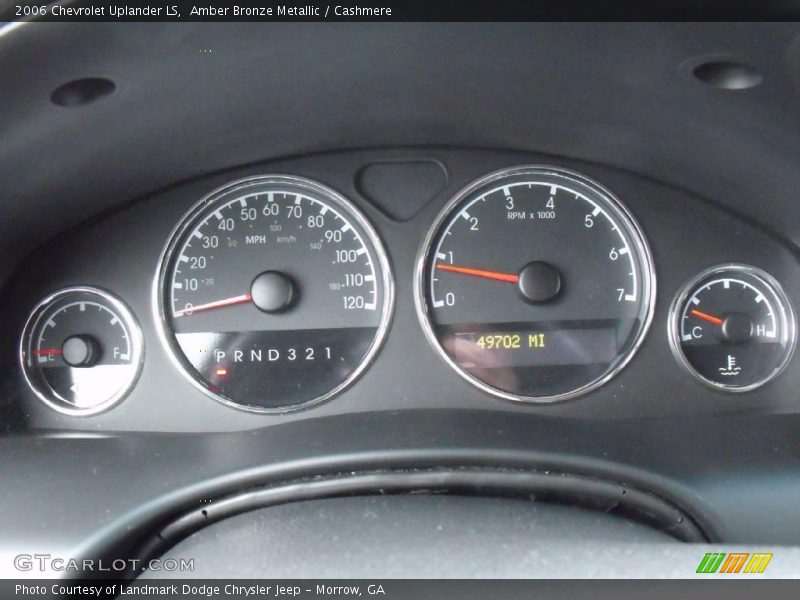 Amber Bronze Metallic / Cashmere 2006 Chevrolet Uplander LS