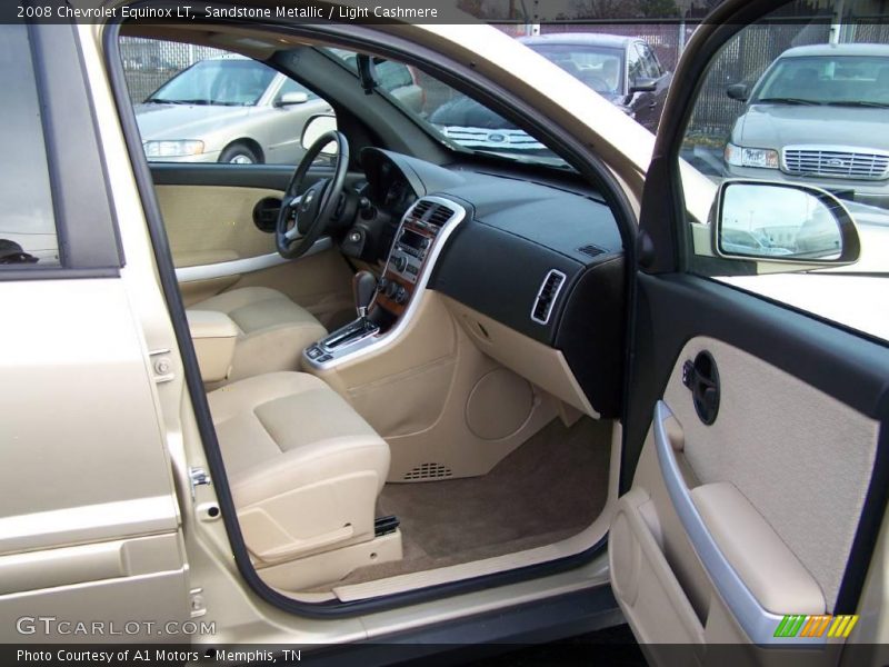 Sandstone Metallic / Light Cashmere 2008 Chevrolet Equinox LT