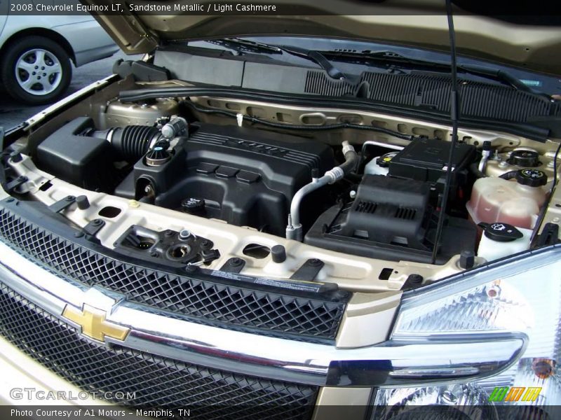 Sandstone Metallic / Light Cashmere 2008 Chevrolet Equinox LT