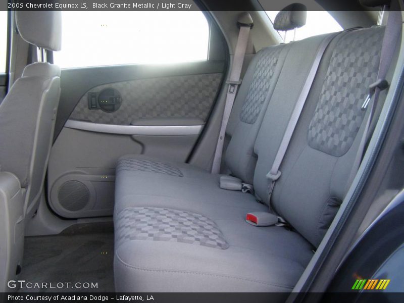 Black Granite Metallic / Light Gray 2009 Chevrolet Equinox LS