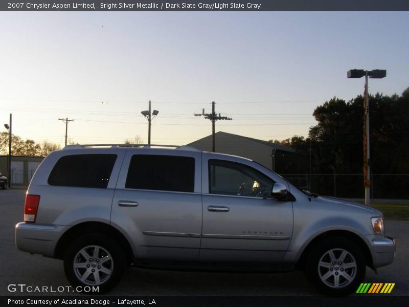 Bright Silver Metallic / Dark Slate Gray/Light Slate Gray 2007 Chrysler Aspen Limited