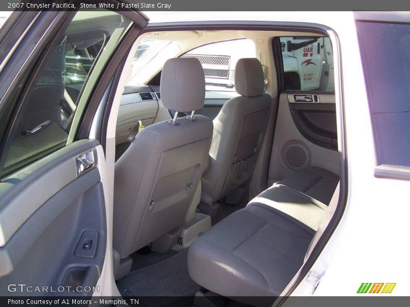 Stone White / Pastel Slate Gray 2007 Chrysler Pacifica