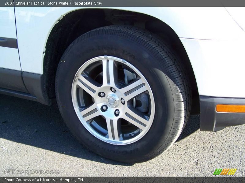Stone White / Pastel Slate Gray 2007 Chrysler Pacifica