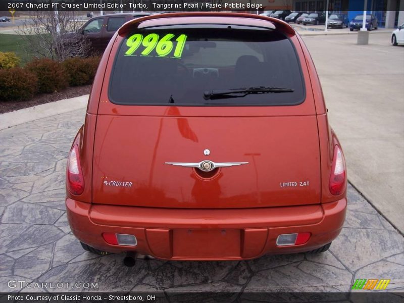 Tangerine Pearl / Pastel Pebble Beige 2007 Chrysler PT Cruiser Limited Edition Turbo