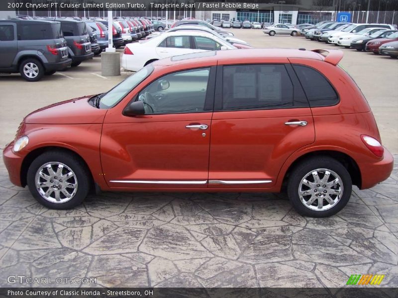 Tangerine Pearl / Pastel Pebble Beige 2007 Chrysler PT Cruiser Limited Edition Turbo