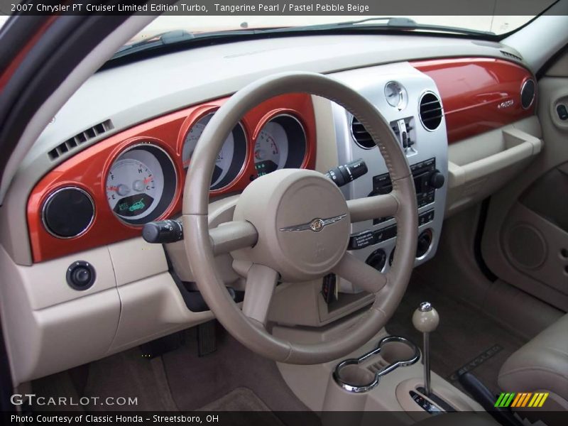 Tangerine Pearl / Pastel Pebble Beige 2007 Chrysler PT Cruiser Limited Edition Turbo