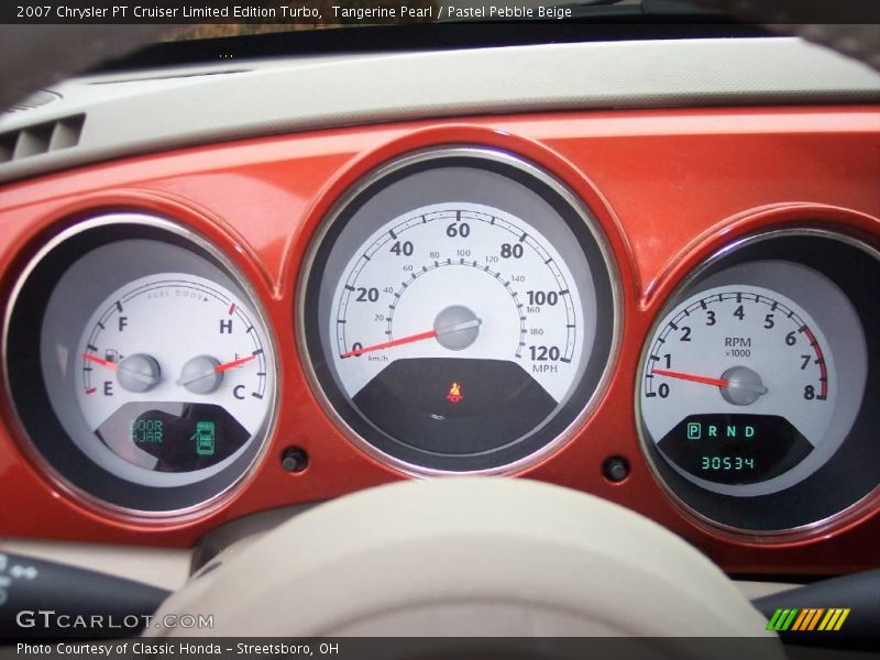 Tangerine Pearl / Pastel Pebble Beige 2007 Chrysler PT Cruiser Limited Edition Turbo