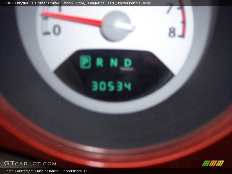 Tangerine Pearl / Pastel Pebble Beige 2007 Chrysler PT Cruiser Limited Edition Turbo