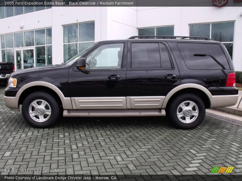 Black Clearcoat / Medium Parchment 2005 Ford Expedition Eddie Bauer