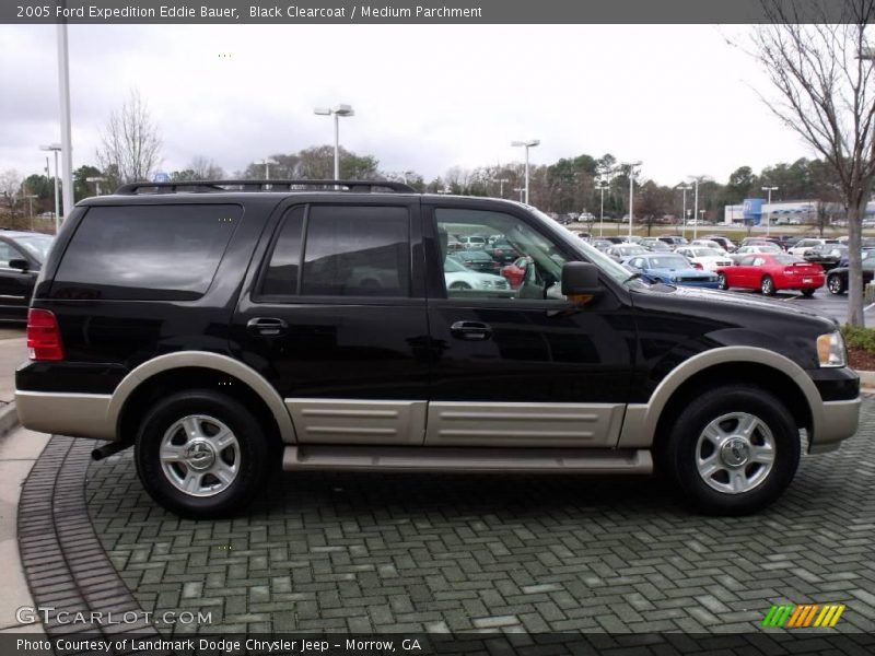 Black Clearcoat / Medium Parchment 2005 Ford Expedition Eddie Bauer