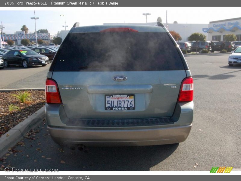 Titanium Green Metallic / Pebble Beige 2006 Ford Freestyle SEL