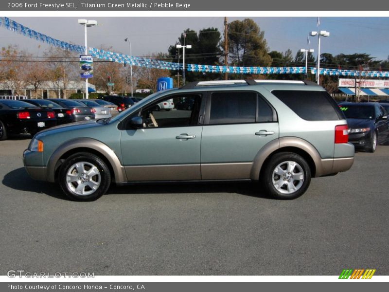 Titanium Green Metallic / Pebble Beige 2006 Ford Freestyle SEL