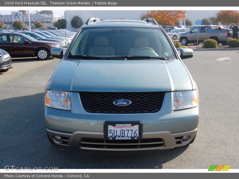 Titanium Green Metallic / Pebble Beige 2006 Ford Freestyle SEL