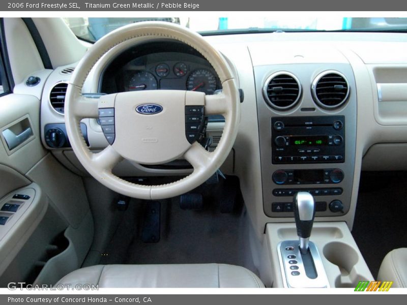 Titanium Green Metallic / Pebble Beige 2006 Ford Freestyle SEL