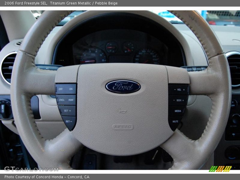 Titanium Green Metallic / Pebble Beige 2006 Ford Freestyle SEL