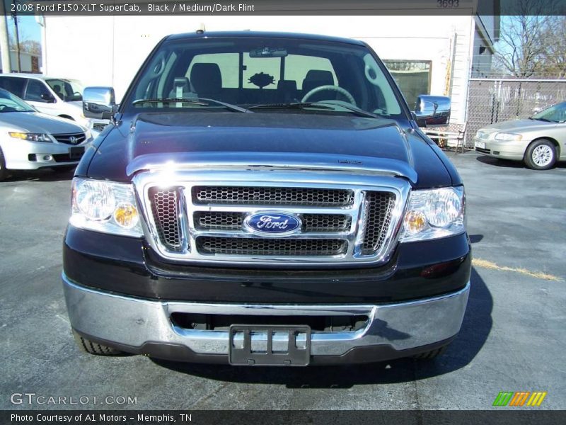 Black / Medium/Dark Flint 2008 Ford F150 XLT SuperCab
