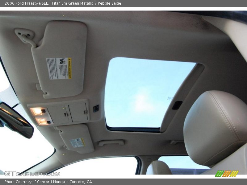Titanium Green Metallic / Pebble Beige 2006 Ford Freestyle SEL