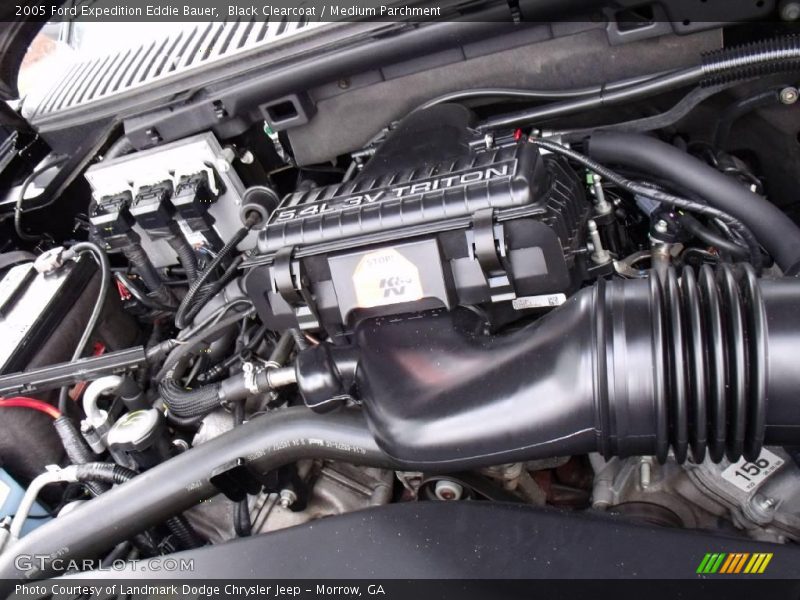 Black Clearcoat / Medium Parchment 2005 Ford Expedition Eddie Bauer