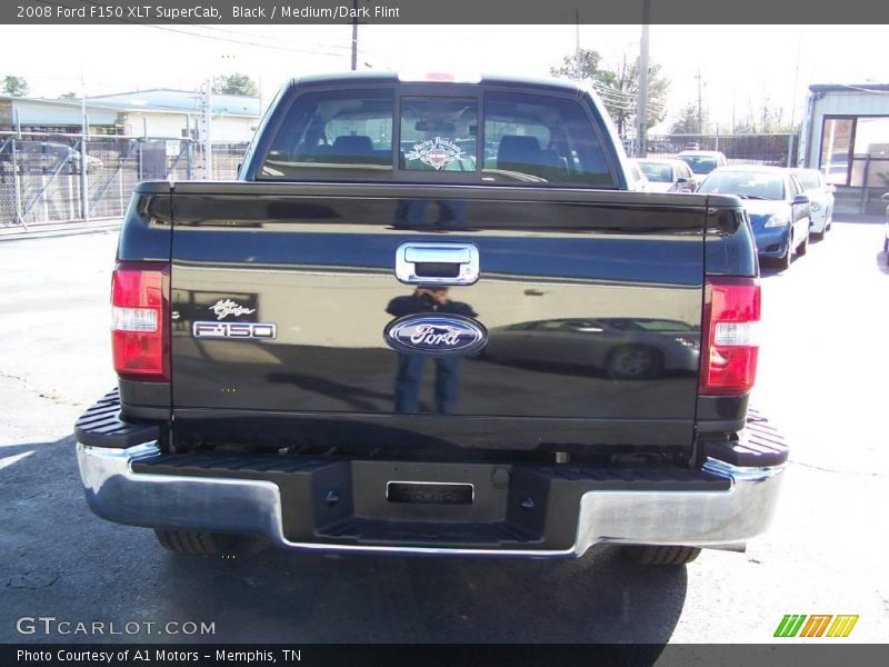 Black / Medium/Dark Flint 2008 Ford F150 XLT SuperCab