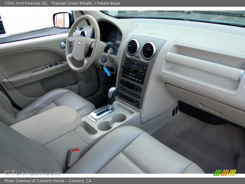 Titanium Green Metallic / Pebble Beige 2006 Ford Freestyle SEL